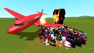 Obunga will overtake any Aircraft? Angry Munci [Garrys Mod] Nexbots