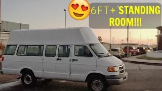 Solo Female Van Build: Dodge Ram Van Extended Top 😍