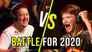 BATTLE OF TITANS! - TOP-1 vs TOP-2 for 2020 | s1mple vs ZywOo