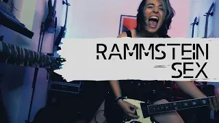 Rammstein - Sex Live Guitar Cover [4K / MULTICAMERA]