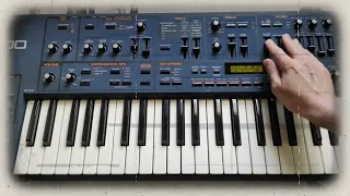 Studio jam on Roland JP 8000