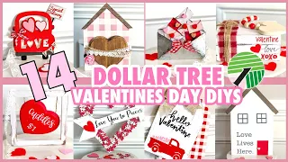 14 DOLLAR TREE VALENTINES DAY DIYS 2023 l VALENTINES CRAFTING DIY IDEAS l HACKS YOU MUST TRY 2023!