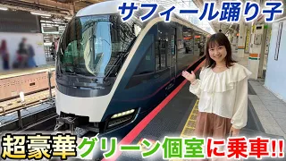 超豪華観光特急サフィール踊り子に念願の乗車！！全グリーン車とは！？#jr東日本 #サフィール踊り子 #鉄道