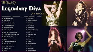 Legendary Diva 80's 90's 00's |Celine Dion,Whitney Houston,Mariah Carey, Madonna,Toni Braxton & More