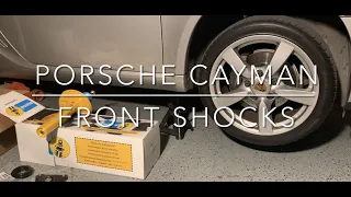 Changing the #Porsche #Cayman #987: Front #shocks to ...#Bilstein B6$3k???