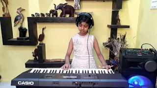 Do Lafzon Ki Hai Dil Ki Kahani |  Instrumental on keyboard by Eleena Aditya.