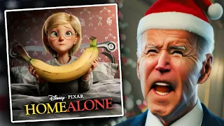 US Presidents React To Wild CHRISTMAS Disney Ai Movies