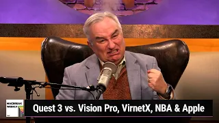 A $3,500 Cheeseburger - Quest 3 vs. Vision Pro, VirnetX, NBA & Apple