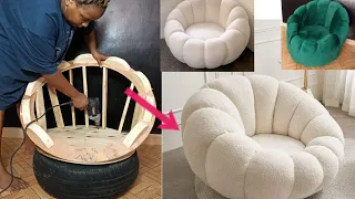 Recycling Design Ideas From Old Car Tires// Amazing Recycling Idea Using Car Tire