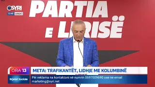 Kryetari i Partisë së Lirisë, Ilir Meta konferencë për mediat (29.06.2023)