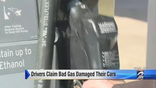 Drivers claim bad gas damaged cars