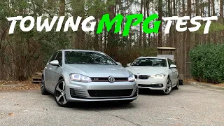 Towing MPG Challenge: BMW F31 330xi Touring vs. VW Mk7 GTI