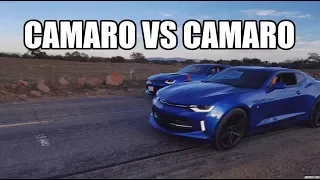 Modified 2016 2.0T Camaro VS. 2017 Camaro V6