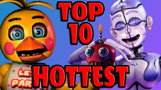 Top 10 HOTTEST FNaF Characters (Real)