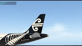 Auckland to Christchurch! NZAA-NZCH [XPlane11|ToLiSs A21N|VATSIM|ENG/FIL]