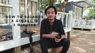 Gimbal တွေကို Balance ဘယ်လို ချိန်ကြမလဲ