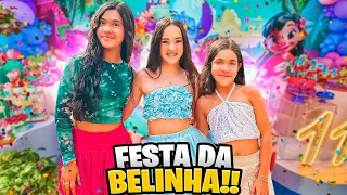 TUDO QUE ACONTECEU NO ANIVERSÁRIO DA BELINHA 🥳