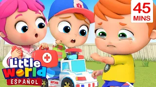 ¡Vamos a jugar a la ambulancia! | Canciones Infantiles para Aprender | Little World en Español