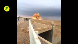 Ирак. Невероятно мощный взрыв предположительно машины со смертником (Уникальные кадры)