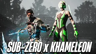 Sub-Zero With Khameleon Is INCREDIBLE - Mortal Kombat 1: High Level "Sub-Zero" Gameplay