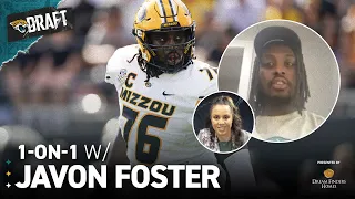 Javon Foster Reacts to Being Drafted 114th Overall | Jacksonville Jaguars