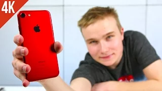 Czerwony iPhone 7 - unboxing i pierwsze wrażenia [4K]