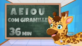 A E I O U com Giramille - Giramille 36 min | Desenho Animado Musical