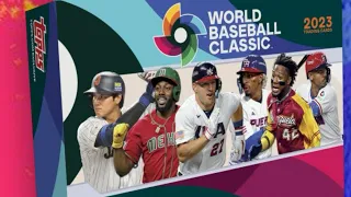 2023 Topps World Baseball Classic Box Break