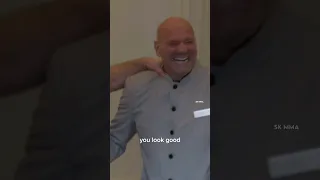 Dana White becomes a Bellman and couldn't control laughing