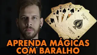 A MELHOR MÁGICA QUE VOCÊ VAI APRENDER COM BARALHO (Curso de Mágicas com Baralho #3)