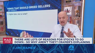 Jim Cramer looks to where the sellers have gone in the current market