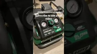 THE NEW METABO HPT CORDLESS COMPRESSOR