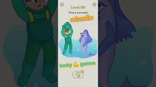 dop2 💥 level 139 👀 find a mermaid ✨ Android ⚡ los lucky 💪 games #gaming #shorts #short #dop2 #games