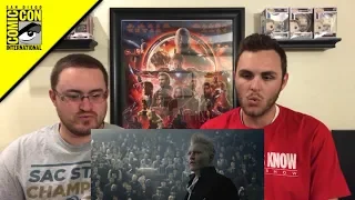 FANTASTIC BEASTS: THE CRIMES OF THE GRINDELWALD Comic-Con Trailer Reaction!