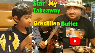 SMT Food Review (Rancheros Rodizio Bar&Grill) Trying Brazillian all you can eat Buffet for 1st time