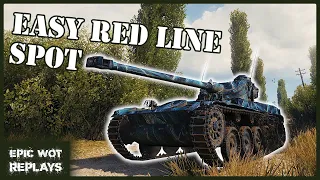 AMX 13 90 - Easy Redline spot // 4kHD World of Tanks - Prokhorovka replay