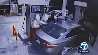 Caught on camera: Carjackers attack man at OC gas station