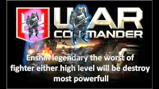 war commander use enshin legendary with complete set and full level