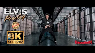 Elvis Presley - Jailhouse Rock 8K ⭐Live From The Jail UHD ⭐ 1957 AI Colorized Enhanced