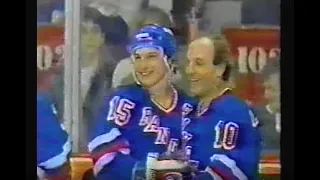 2/4/1989 Rangers at Canadiens (Lafleur returns to the Forum)