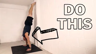 I Did THIS to Master the Freestanding Handstand