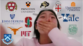 COLLEGE DECISION REACTIONS 2022 -- ivy day, stanford, t20s *it gets better at the end lol*