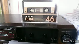 40年前の超貴重な中古フェリクロームテープ(DUAD)を再生してみたら貴重すぎた件(エアチェック音源)