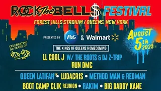 L L Cool J LIVE w De La Soul & The Roots Rock the Bells festival Forest Hill Stadium Queens New York