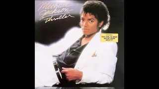 Michael Jackson Thriller 1982 Vinyl 33 RPM LP Thriller Label Epic Europe