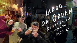 CURITIBA: Lado A Largo da Ordem - Vida Noturna | VLOG 15