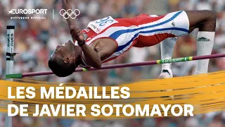 OLYMPIC GAMES - Javier Sotomayor's medals in Barcelona (1992) and Sydney (2000)