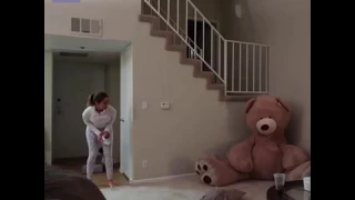 The teddy Bear Prank By Man On His Wife Viral Vide