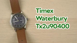 Розпаковка Timex Waterbury Tx2u90400