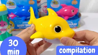 BABY SHARK : 30 min Compilation - Satisfying Unboxing (ASMR)